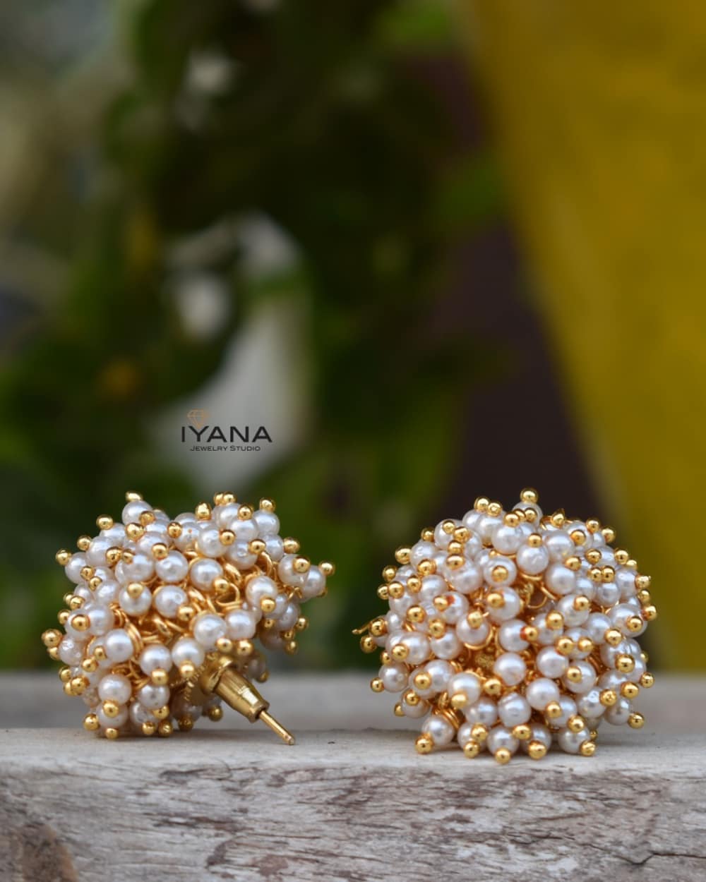 Pearl Cluster Studs